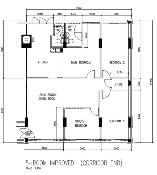 Blk 549 Hougang Street 51 (Hougang), HDB 5 Rooms #171342922